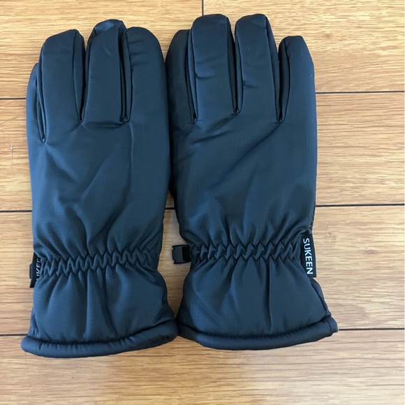 Sukeen Winter Warm Gloves Men Women Windproof Anti-Slip Touchscreen. BLACK,NEW - Picture 11 of 12